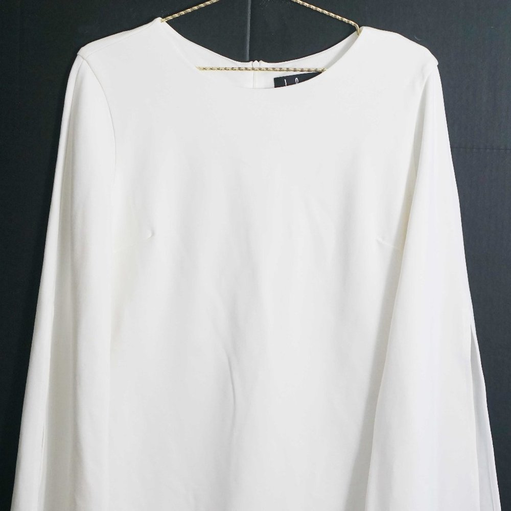 Lulu's Saved by the Belle White Bell Sleeve Bodycon Dress XL - Picture 3 of 5